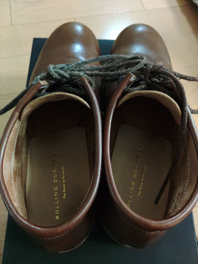 美品US7.5 ローリングダブトリオ　コペン　ブラウン　ホース　COUPEN