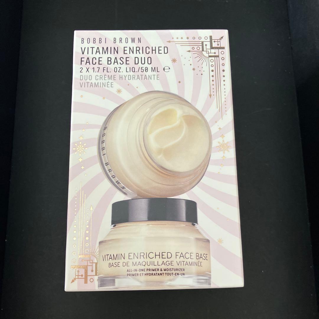 新品★ボビーブラウン ビタエンリッチド クリーム＆フェイスベース デュオ50×2