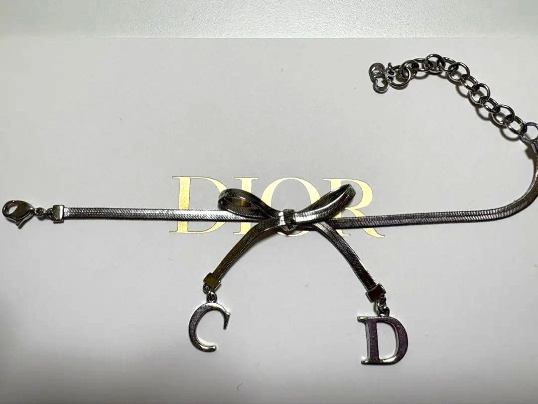 クリスチャンディオール　リボンブレスレット