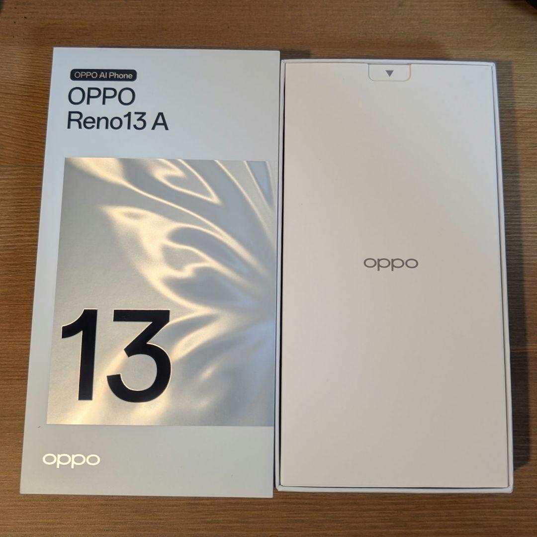 【新品未使用】　OPPO Reno13 A　ルミナスネイビー