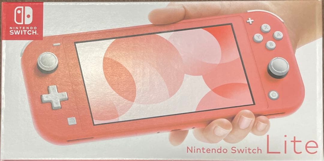 Nintendo Switch Lite コーラル　ピンク　未使用　美品