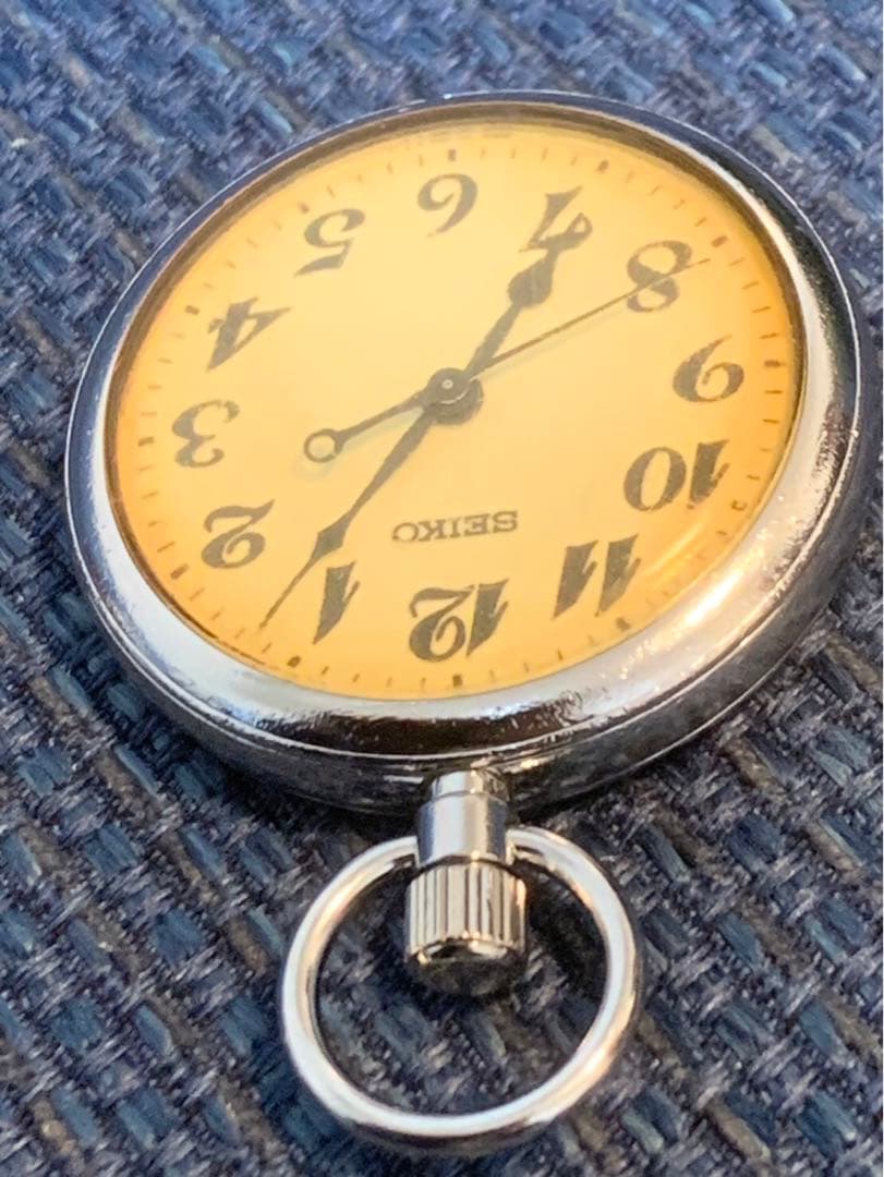 H*o様 JR西日本 運転士懐中時計 SEIKO ルミブライト 蓄光 鉄道部品