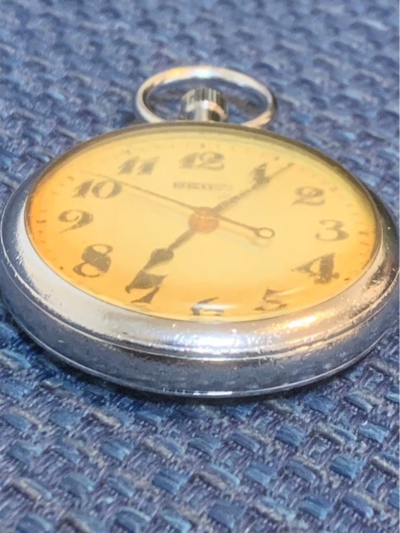 H*o様 JR西日本 運転士懐中時計 SEIKO ルミブライト 蓄光 鉄道部品