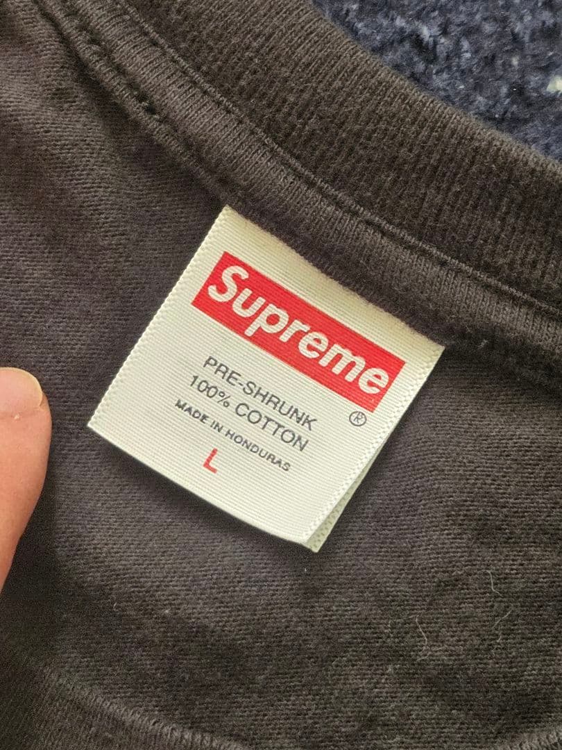 Supreme  White 白雪姫 Black Lサイズ Tシャツ