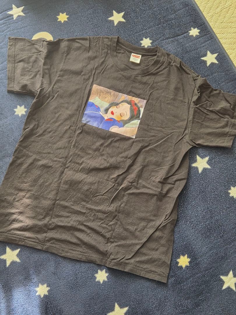 Supreme  White 白雪姫 Black Lサイズ Tシャツ