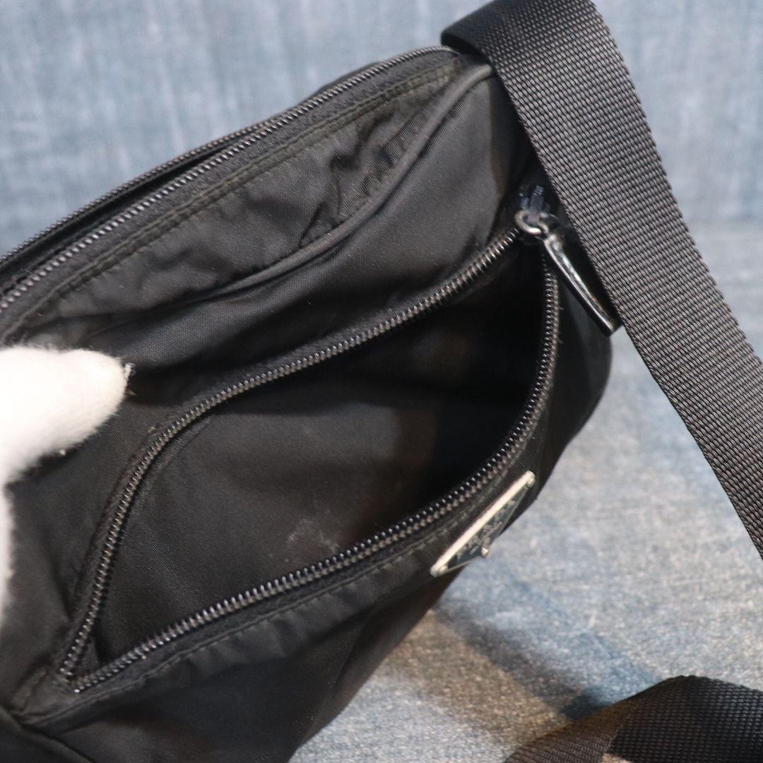 PRADA カメラバッグ ショルダーバッグ ナイロン 三角ロゴ プラダ