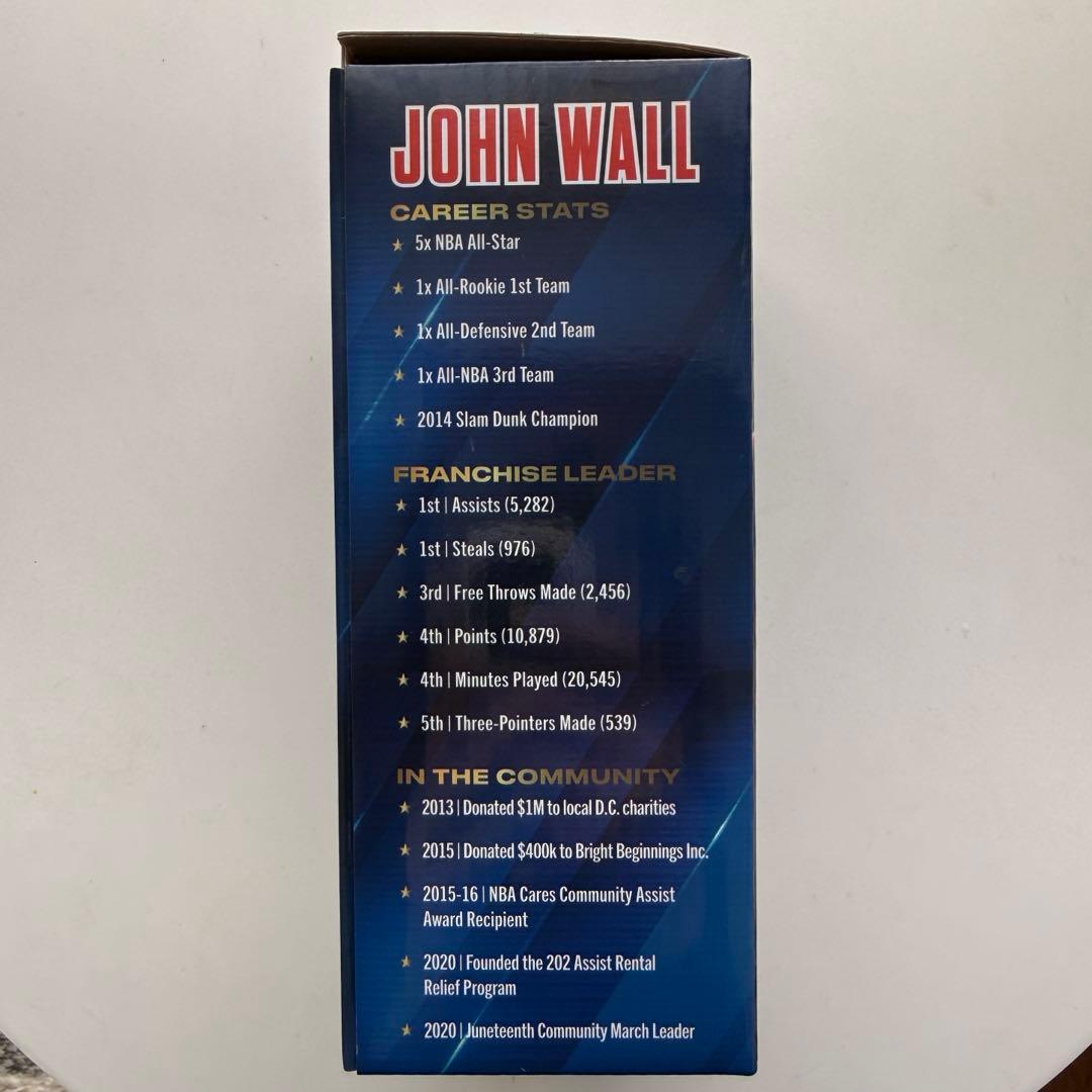 【激レア・現地限定】NBA ジョン・ウォール/ウィザーズ ボブルヘッド/非売品