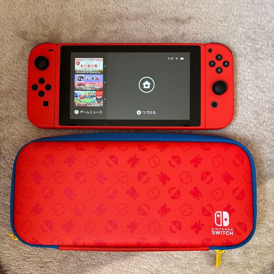 Nintendo Switch 本体 マリオレッド✖️ブルーセット+ プロコン