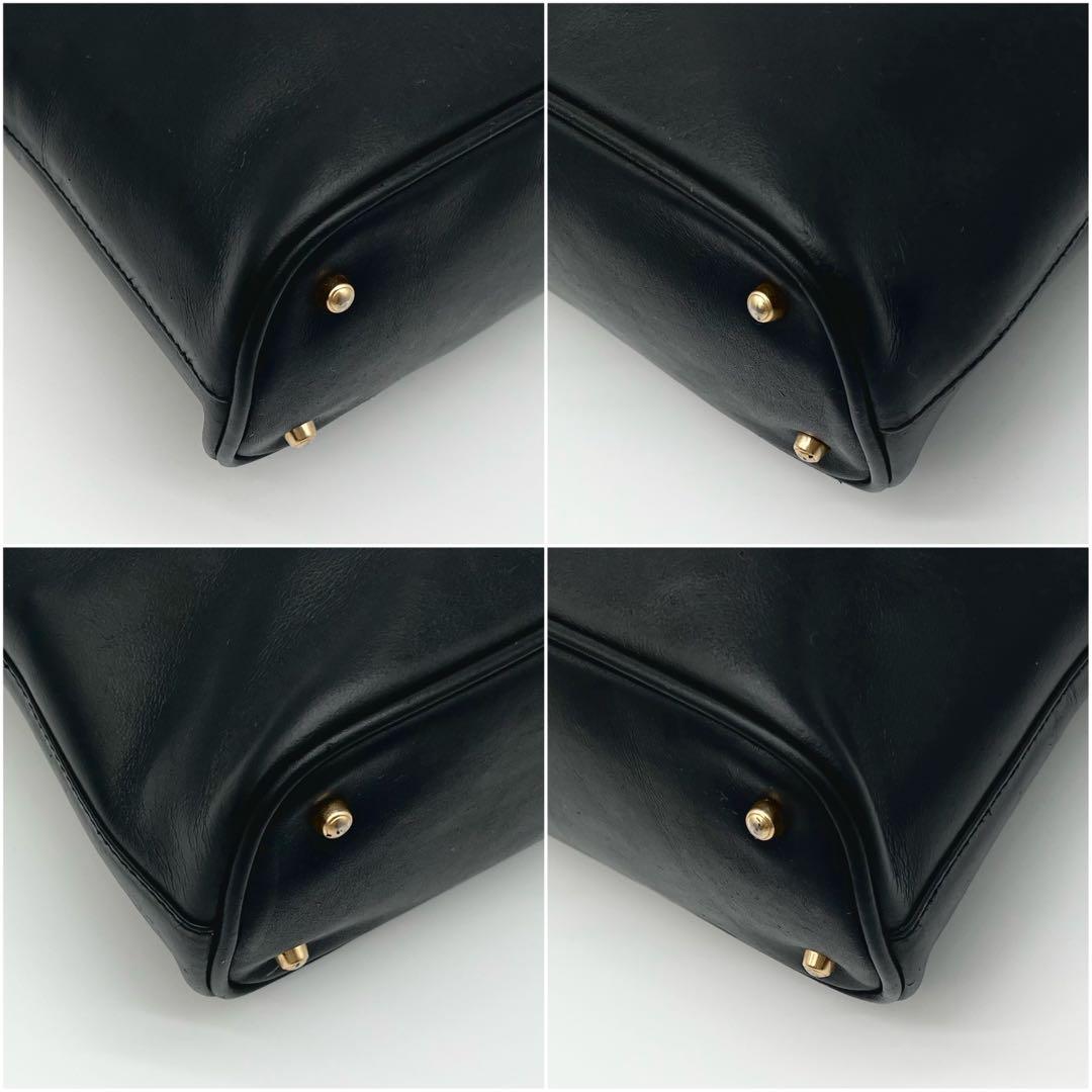 GUCCI ショルダーバッグ ハンド バッグ 2way バンブー ブラック