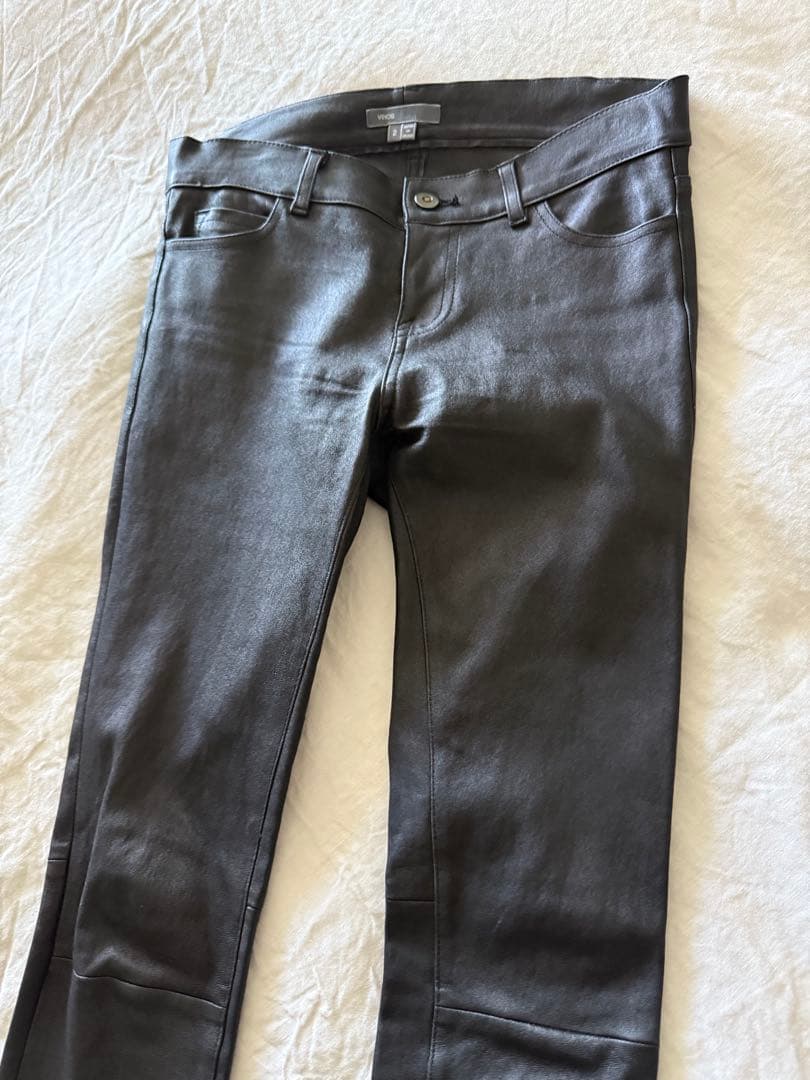fuku【美品】Vince レザーパンツ 2