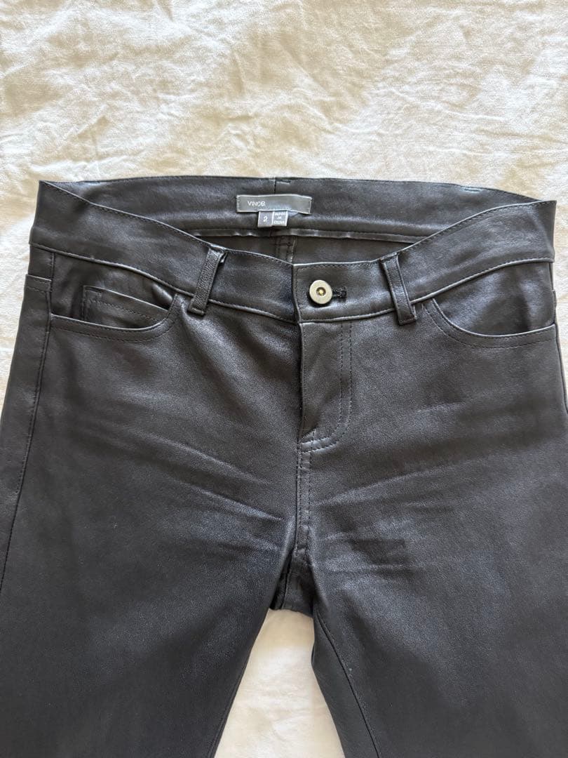 fuku【美品】Vince レザーパンツ 2