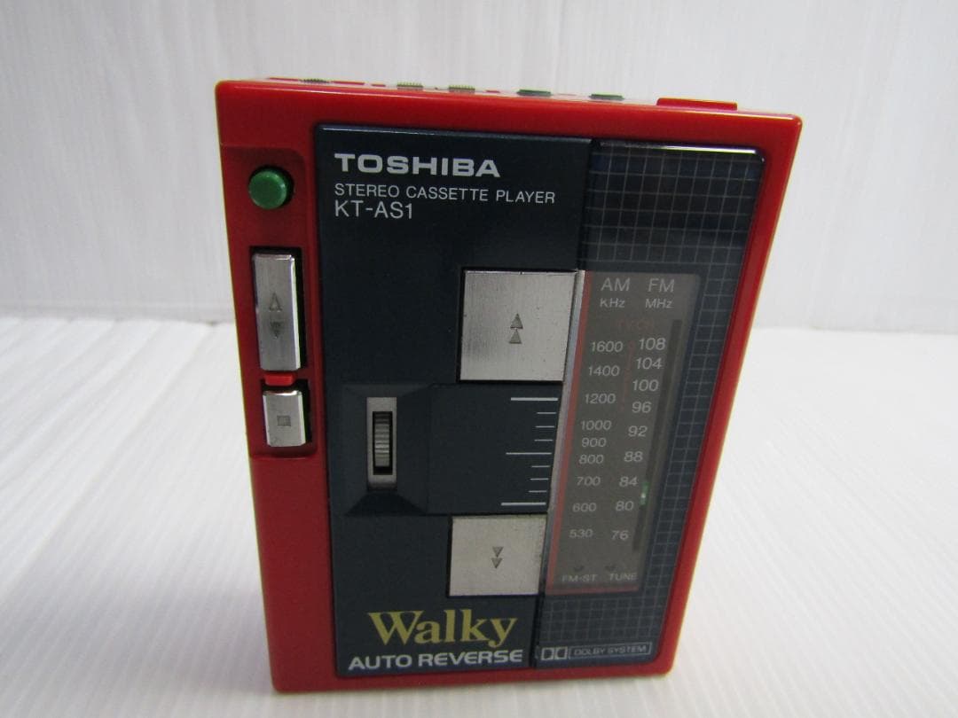 T0663 TOSHIBA KT-AS1 カセットプレーヤー ジャンク