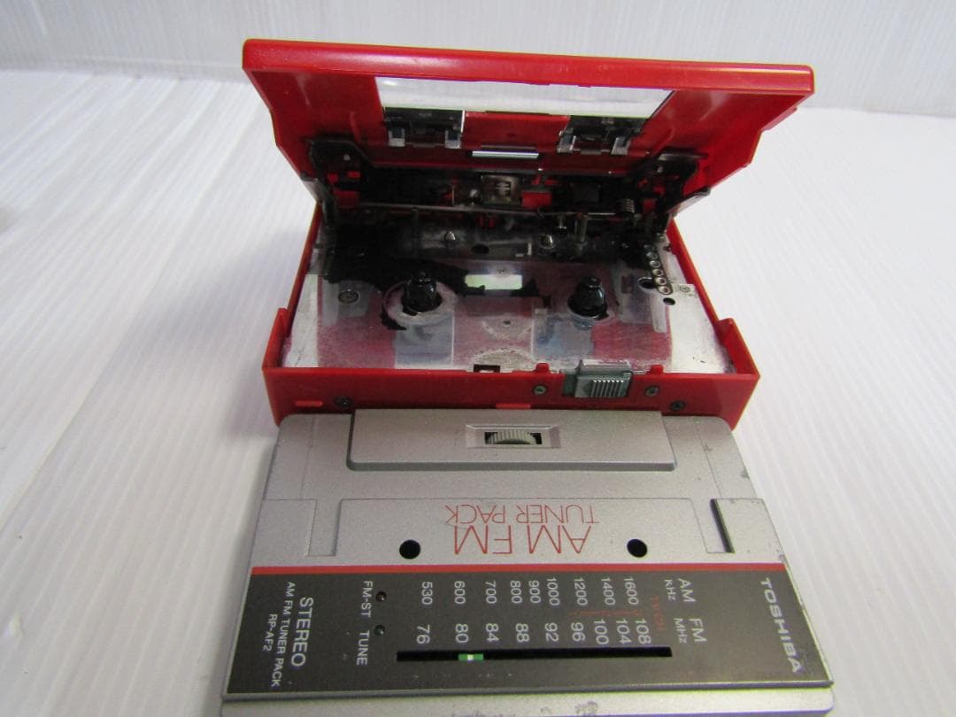 T0663 TOSHIBA KT-AS1 カセットプレーヤー ジャンク