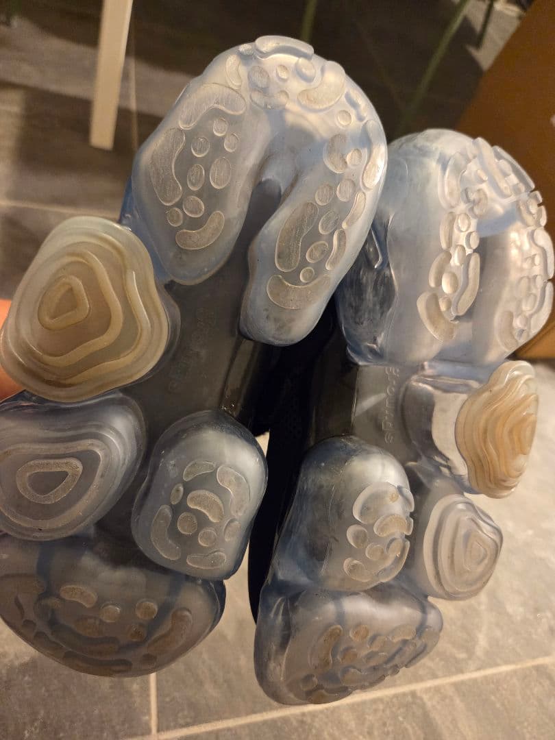 grounds 黒　レディーススニーカー　22cm