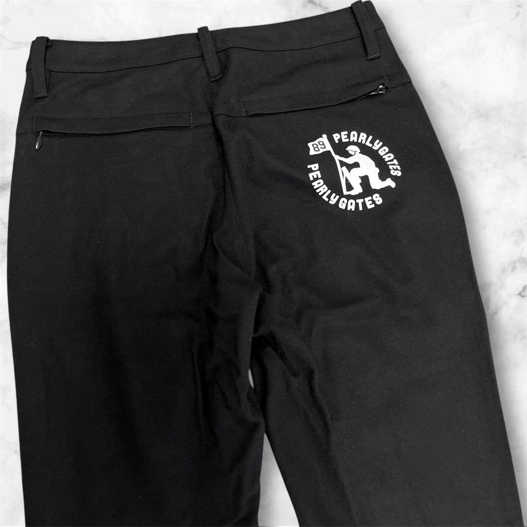 PEARLYGATES ゴルフ　ジョガーパンツ　パーリーゲイツ　ロゴプリント　S