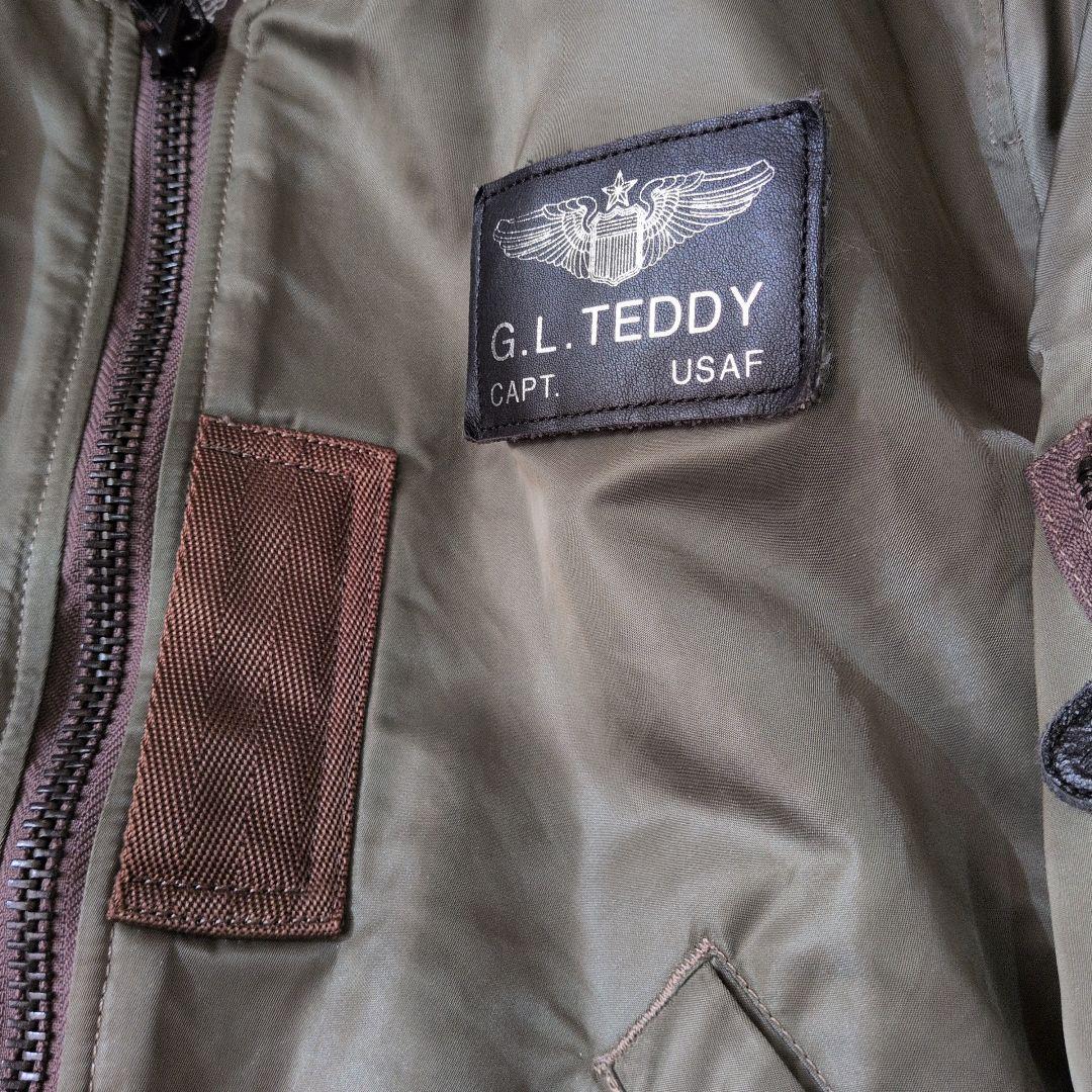美品✨️テッドマン MA-1 フライトジャケット カーキ　size40