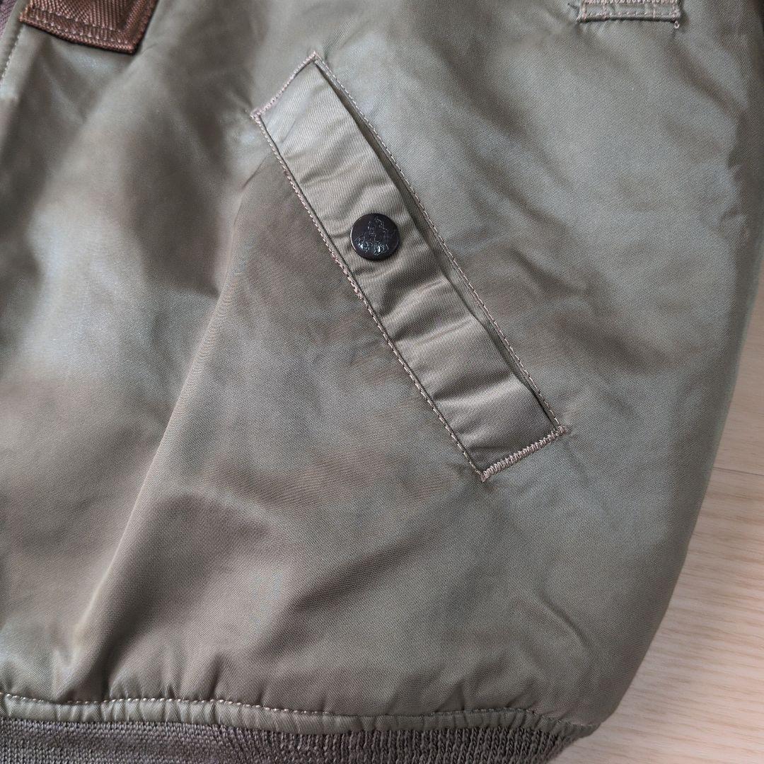 美品✨️テッドマン MA-1 フライトジャケット カーキ　size40