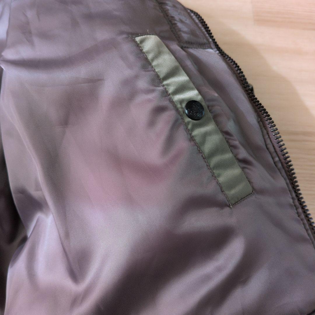 美品✨️テッドマン MA-1 フライトジャケット カーキ　size40
