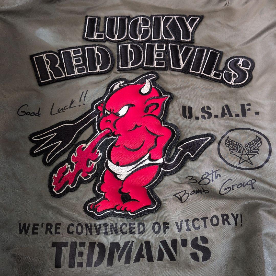 美品✨️テッドマン MA-1 フライトジャケット カーキ　size40