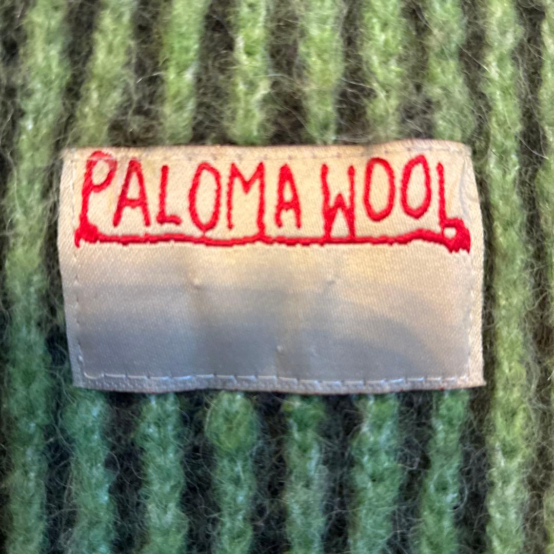 paloma wool マフラー　グリーン　TITO