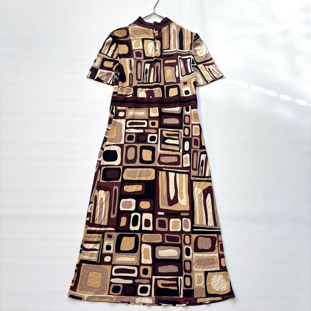 エミリオプッチ イタリア製 レーヨン100% ロング ワンピース ジャージー素材