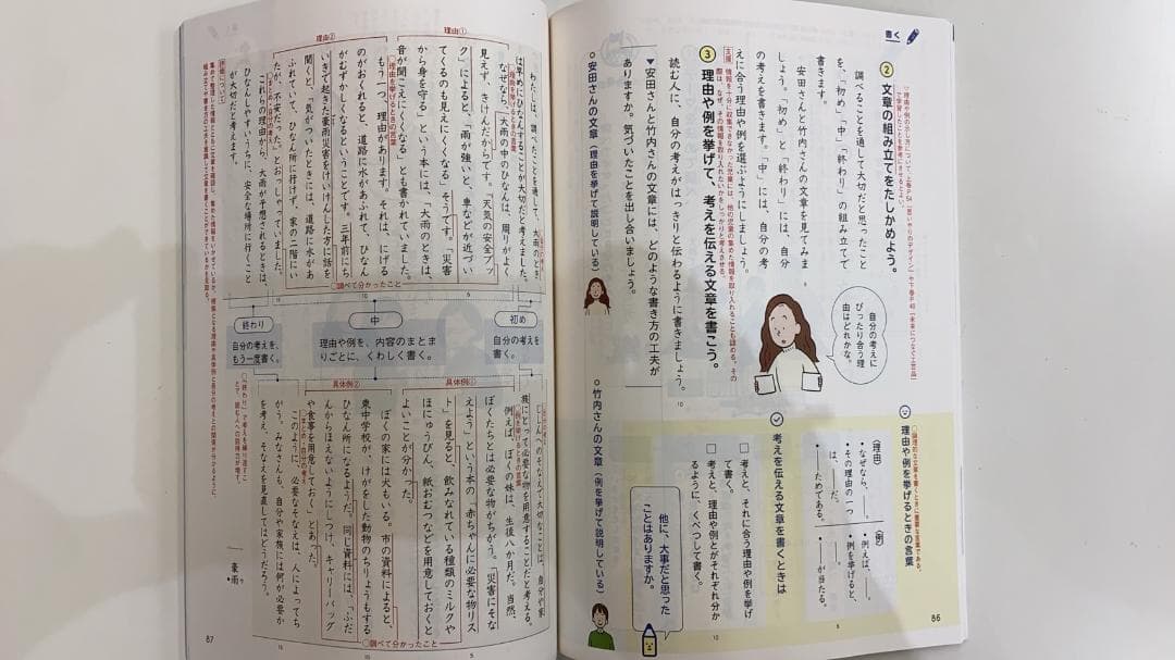 光村図書　小学校4年生用　国語下　指導書/赤刷り