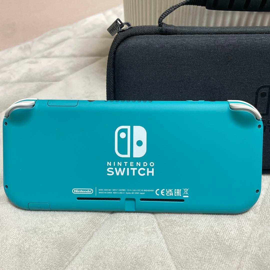 動作確認済　初期化済　Nintendo Switch Lite ターコイズ 本体