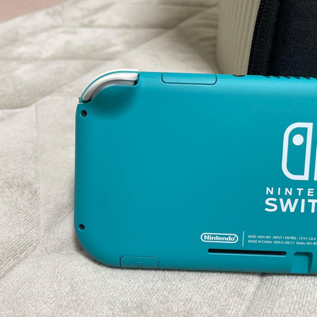 動作確認済　初期化済　Nintendo Switch Lite ターコイズ 本体