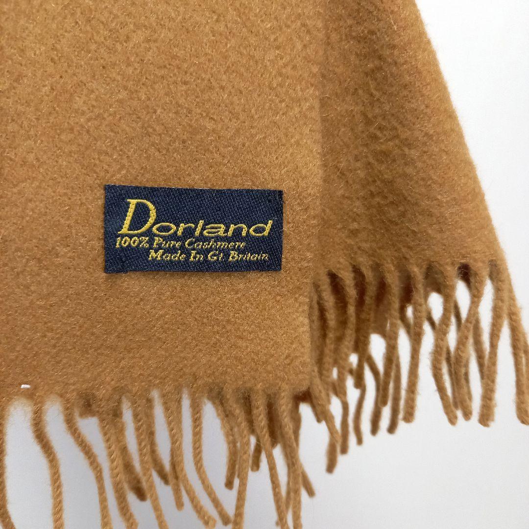 80s 90s イギリス製 Dorland カシミヤ100% カシミヤマフラー