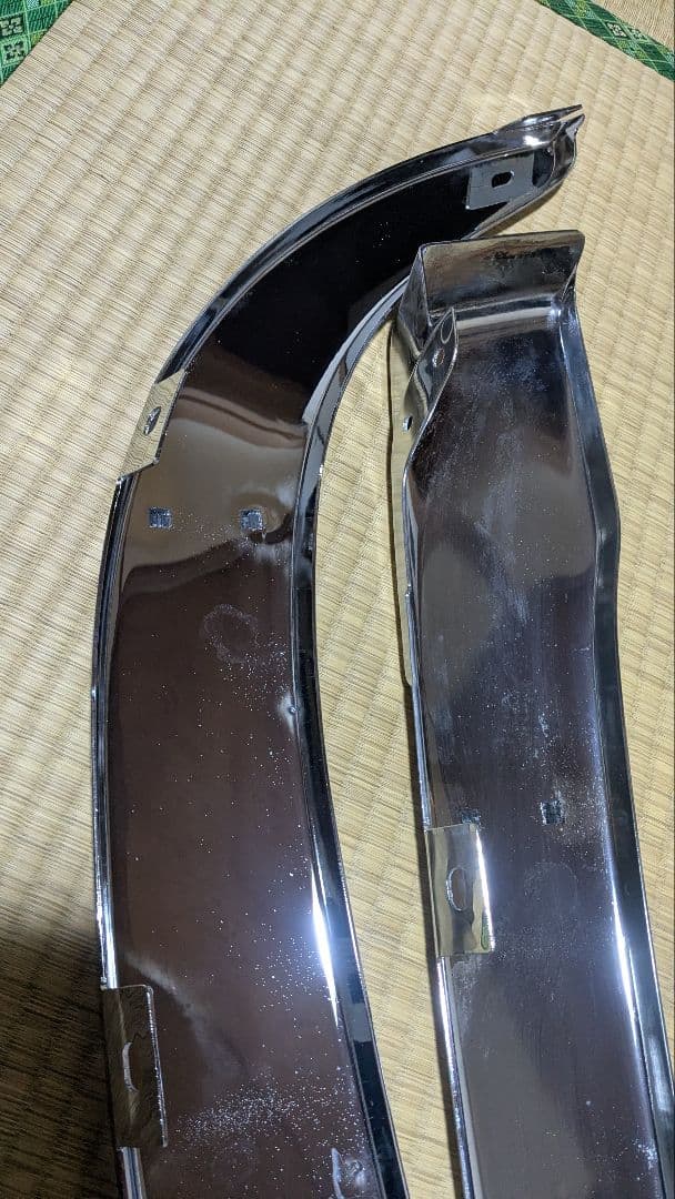 日野レンジャープロ　メッキフェンダーカバー