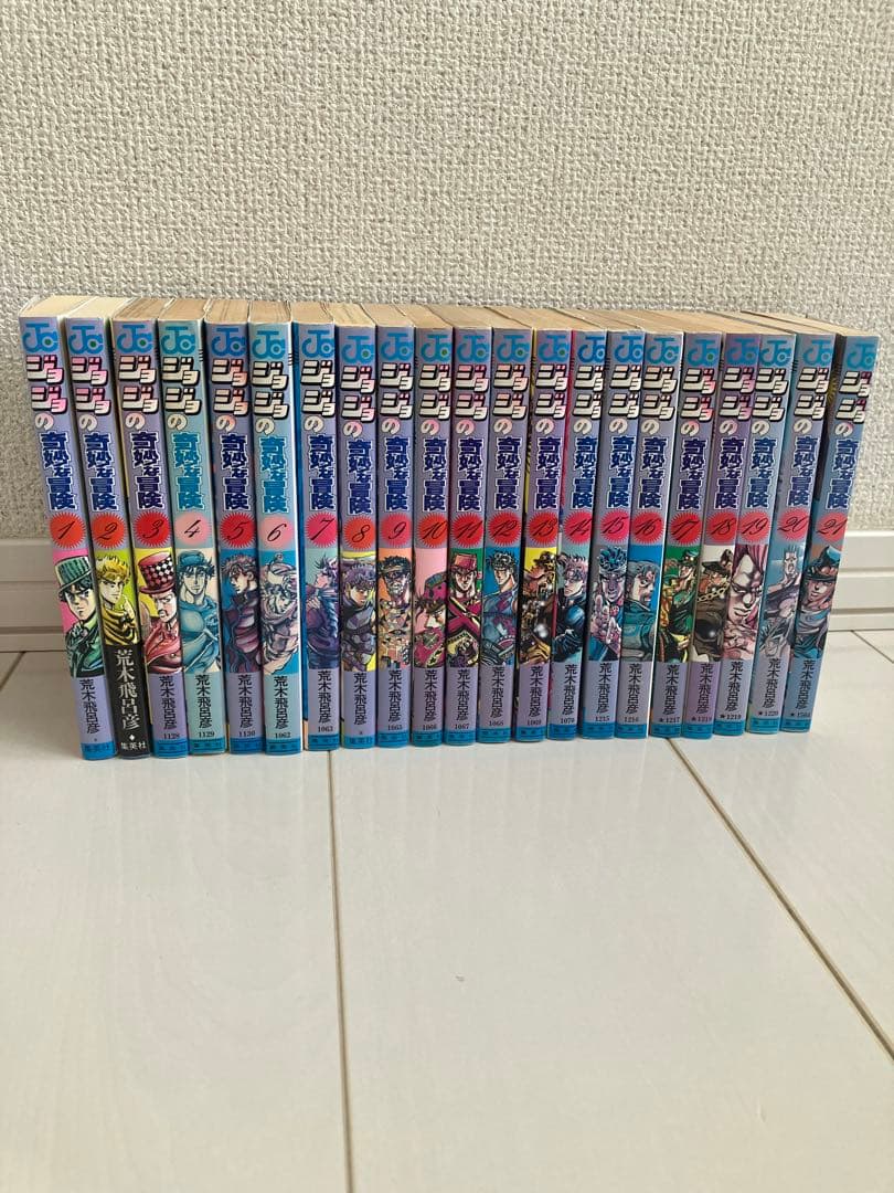 大幅お値下中 ジョジョの奇妙な冒険シリーズ：1〜8部 全巻セット + おまけ