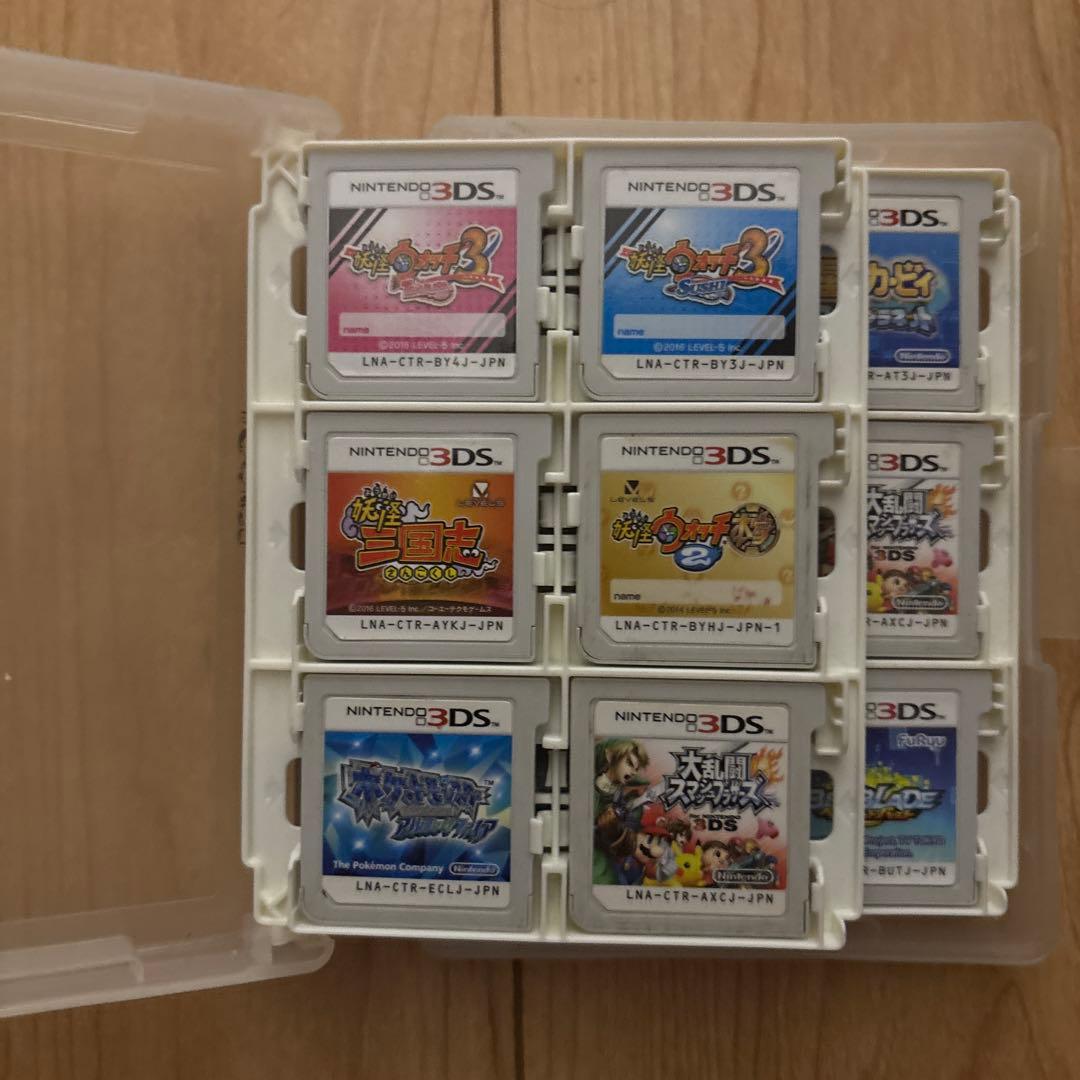 【即日発送】 ケース付き ニンテンドー3DS ゲームソフト セット