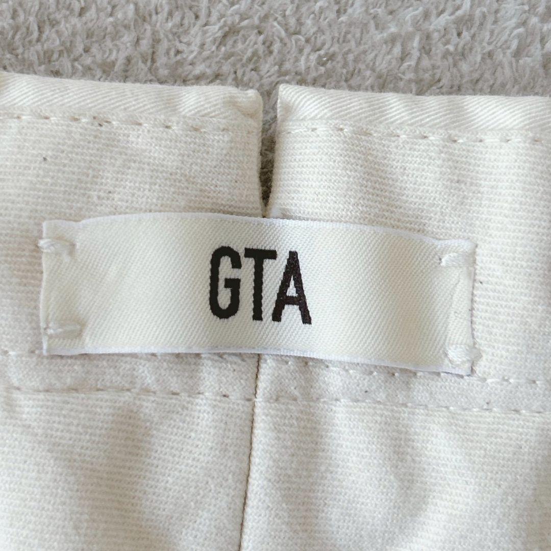 GTA HERRICK サイドアジャスター ホワイト スラックス トラウザース