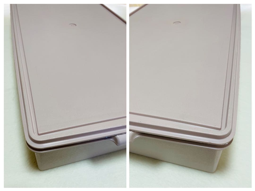 3個セット/タッパーウェア/ロング/スーパーケース/希少アイボリー/ピンク/廃番