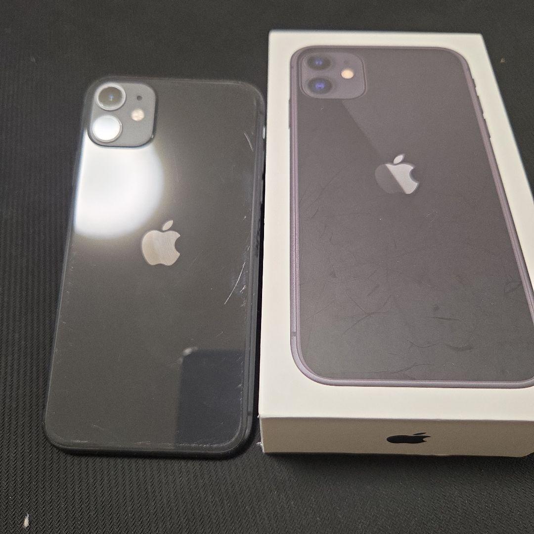 Apple iPhone 11 ブラック 本体 箱付き