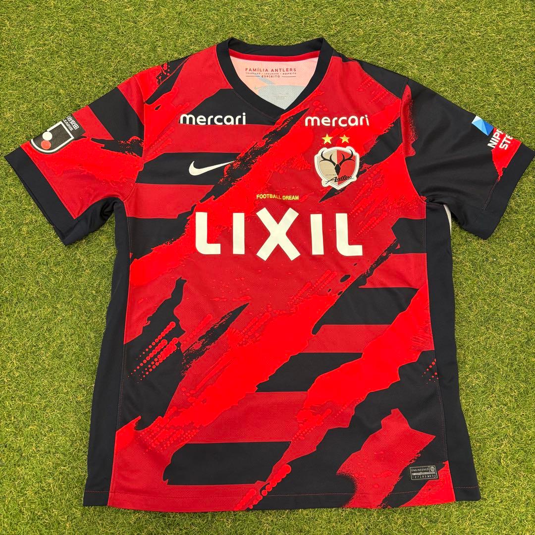 【即日発送 美品】鹿島アントラーズ 2025 ユニフォーム 2XL 知念慶13