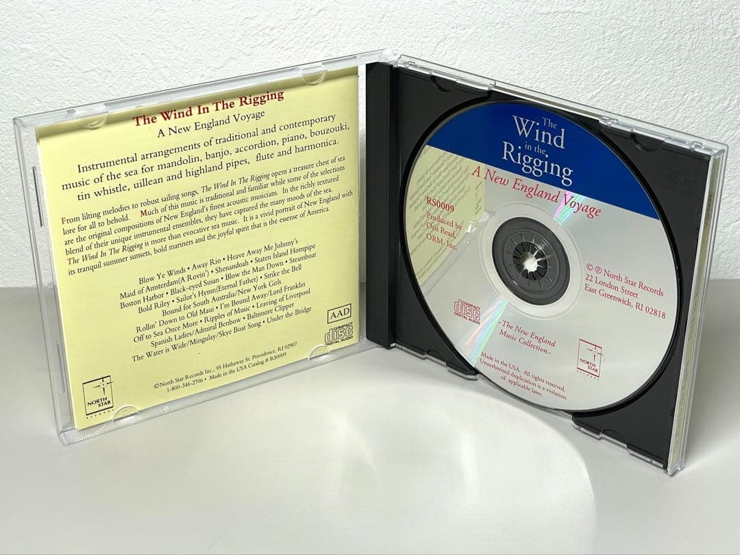 美品 CD The Wind In The Rigging TDS ケープコッド