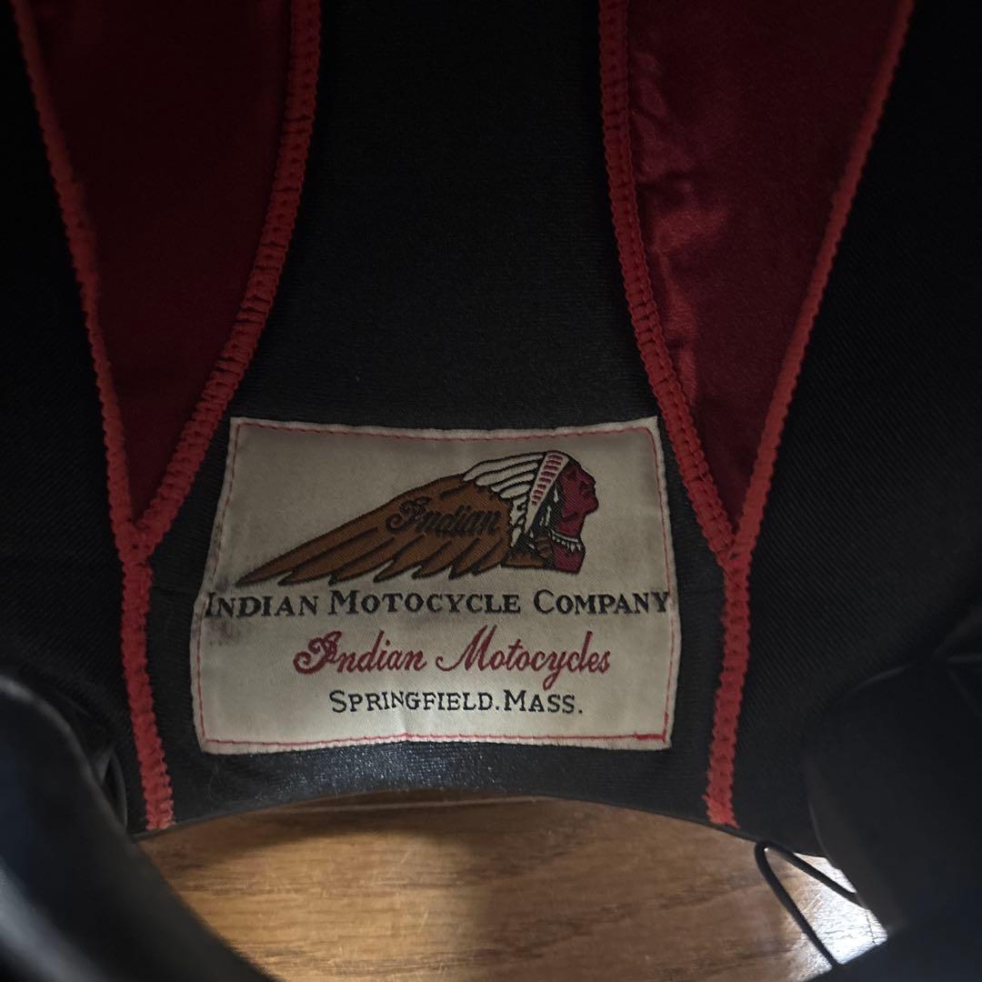 インディアン ジェットヘルメット マットブラック