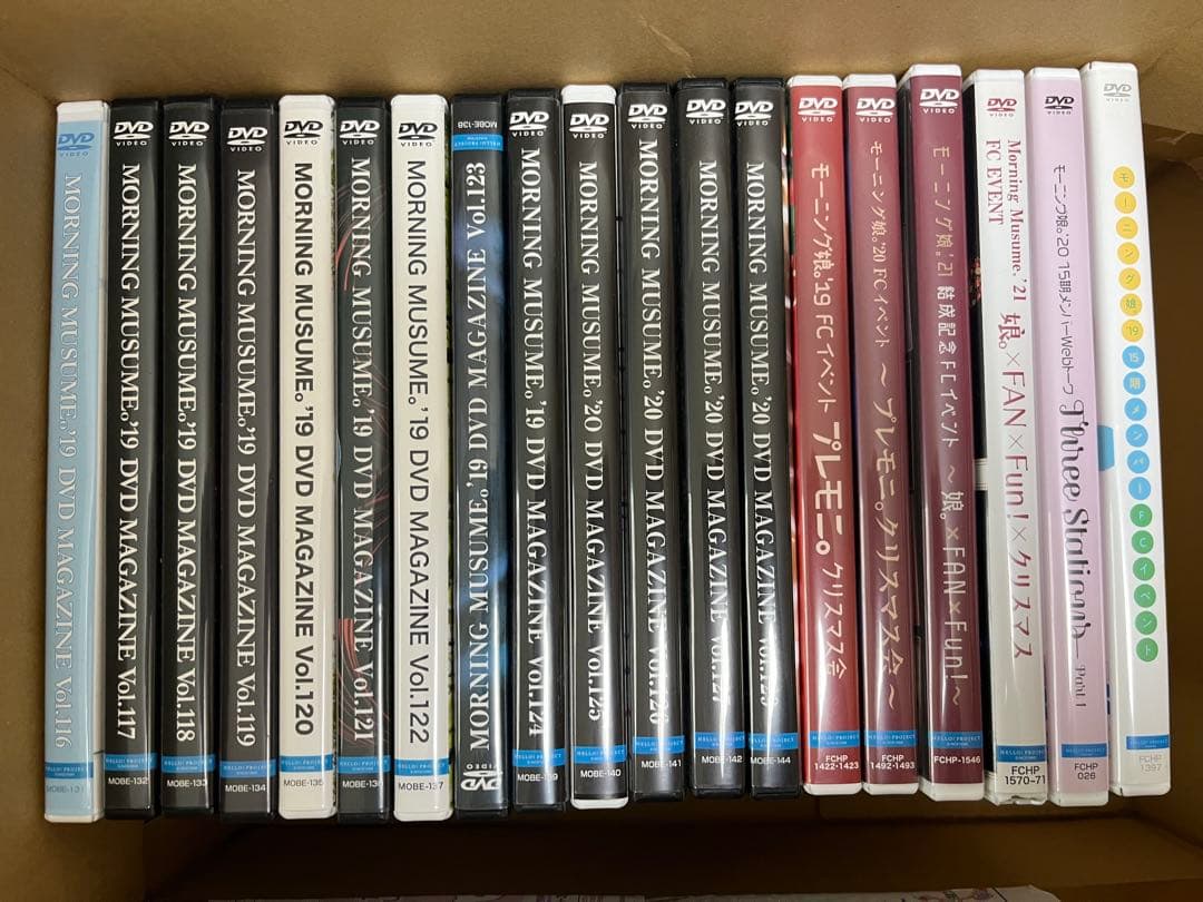 モーニング娘。'19'20'21 LIVE DVD 18本セット