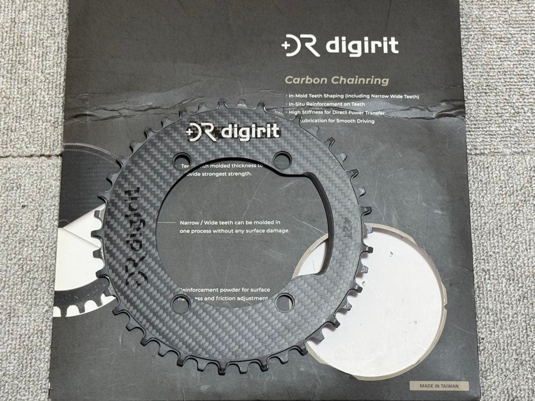 DIGIRIT カーボン チェーンリング 42T