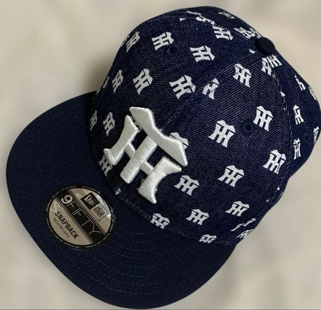 阪神タイガース 9FIFTY(TM)キャップ ニューエラ デニム ネイビー