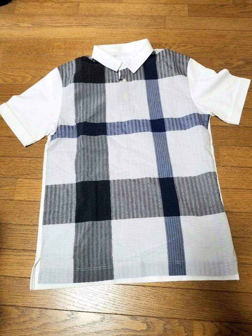 バーバリーブラックレーベル　ポロシャツ　Mサイズ　メンズ【新品】