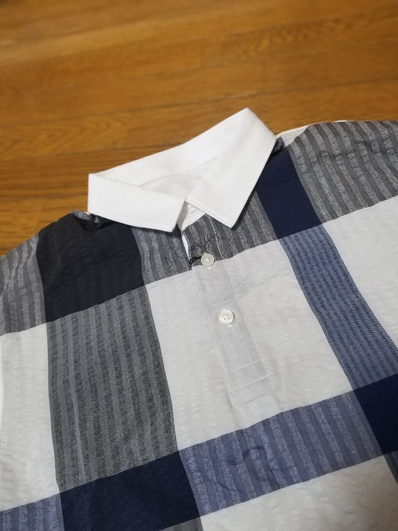 バーバリーブラックレーベル　ポロシャツ　Mサイズ　メンズ【新品】