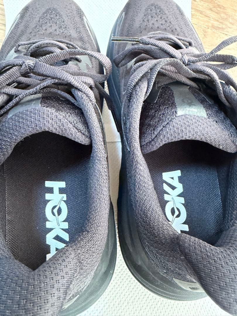 HOKA W CLIFTON 10 ブラック 24.0cm