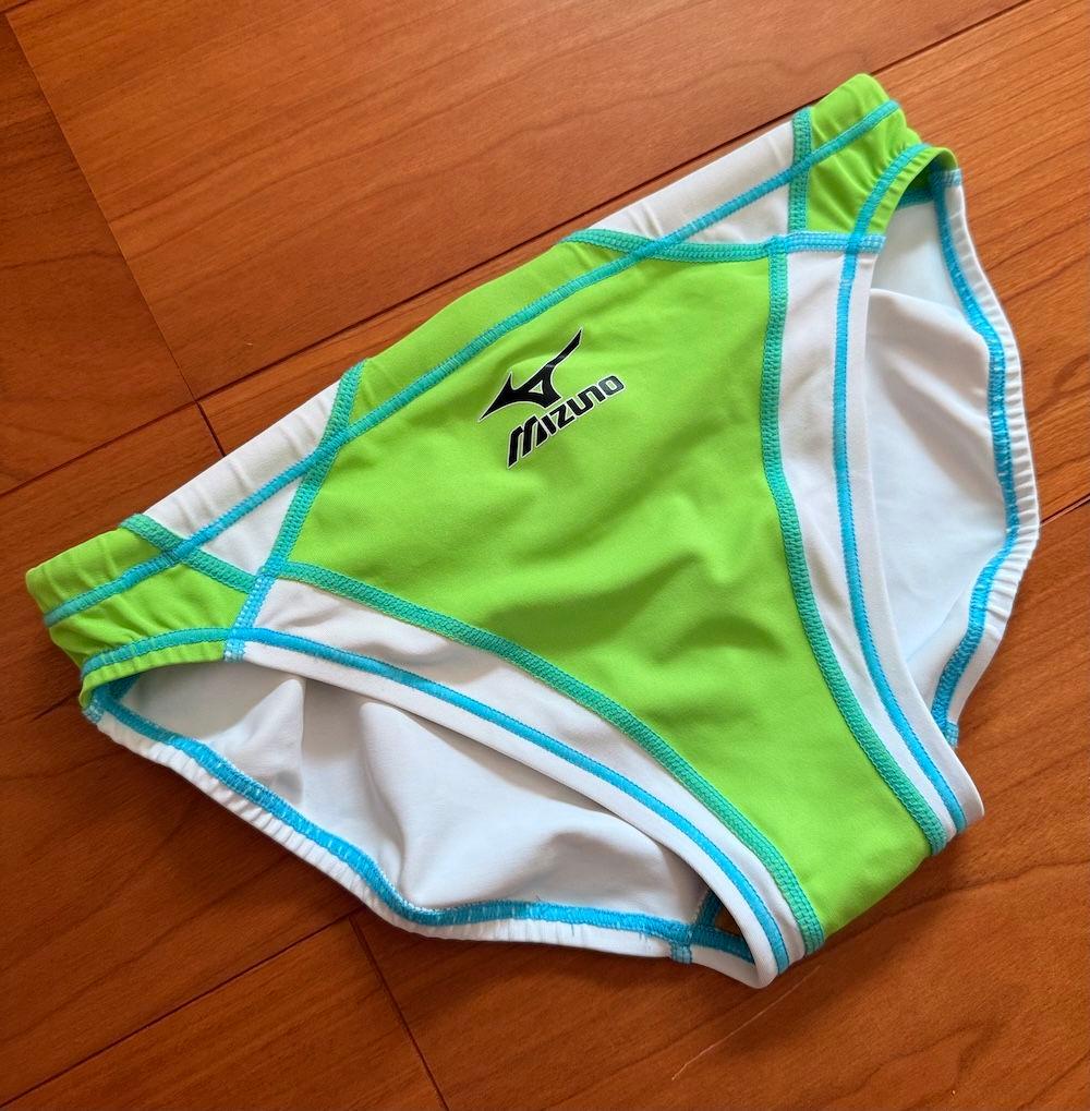 【別注品】MIZUNO　RQ632　グリーン×ホワイト　ライフセーバー　競パン