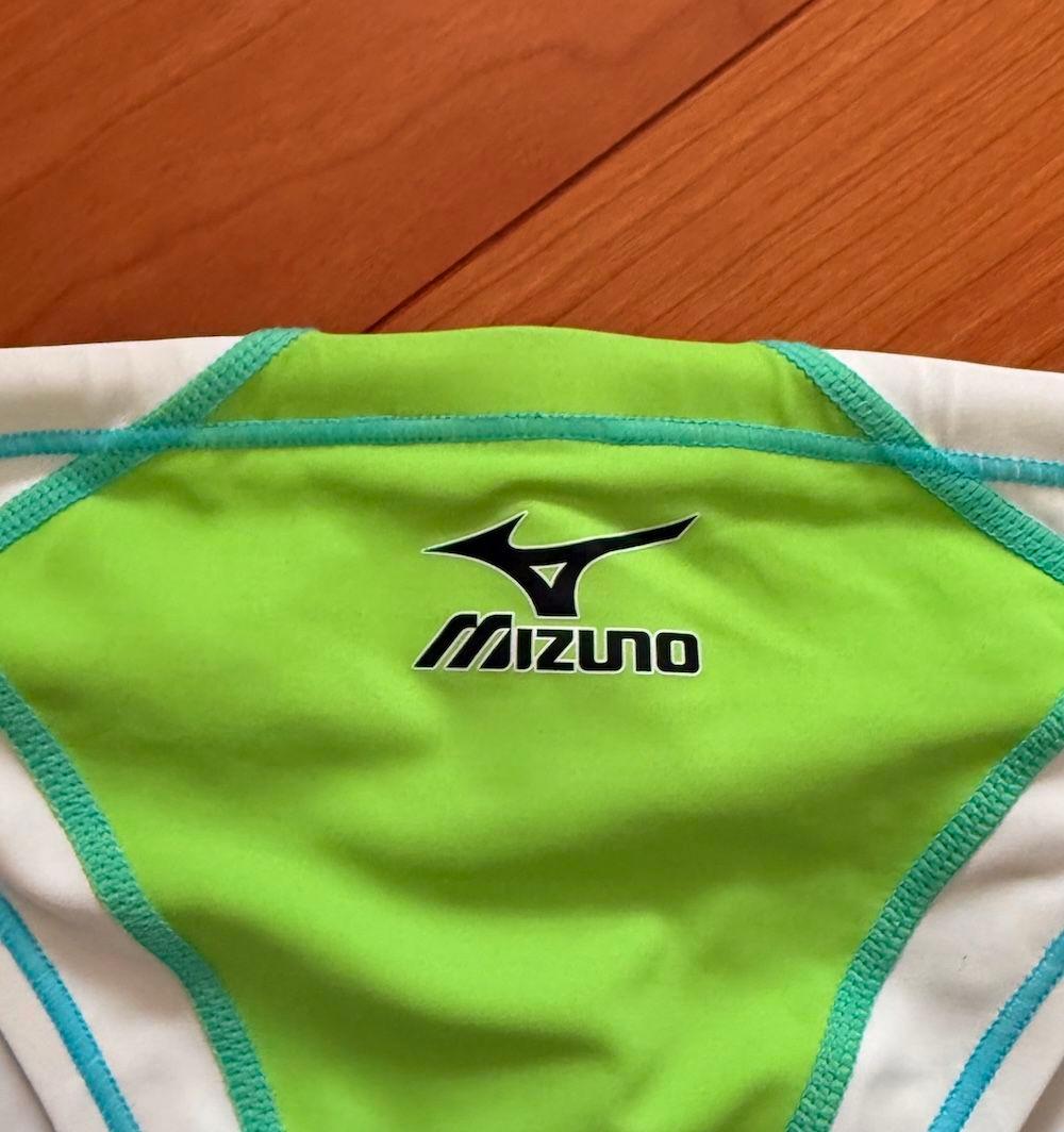 【別注品】MIZUNO　RQ632　グリーン×ホワイト　ライフセーバー　競パン