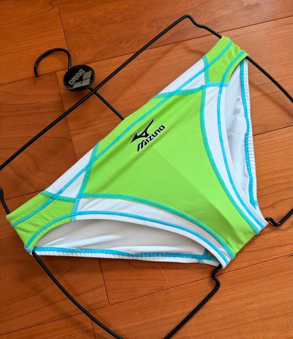 【別注品】MIZUNO　RQ632　グリーン×ホワイト　ライフセーバー　競パン