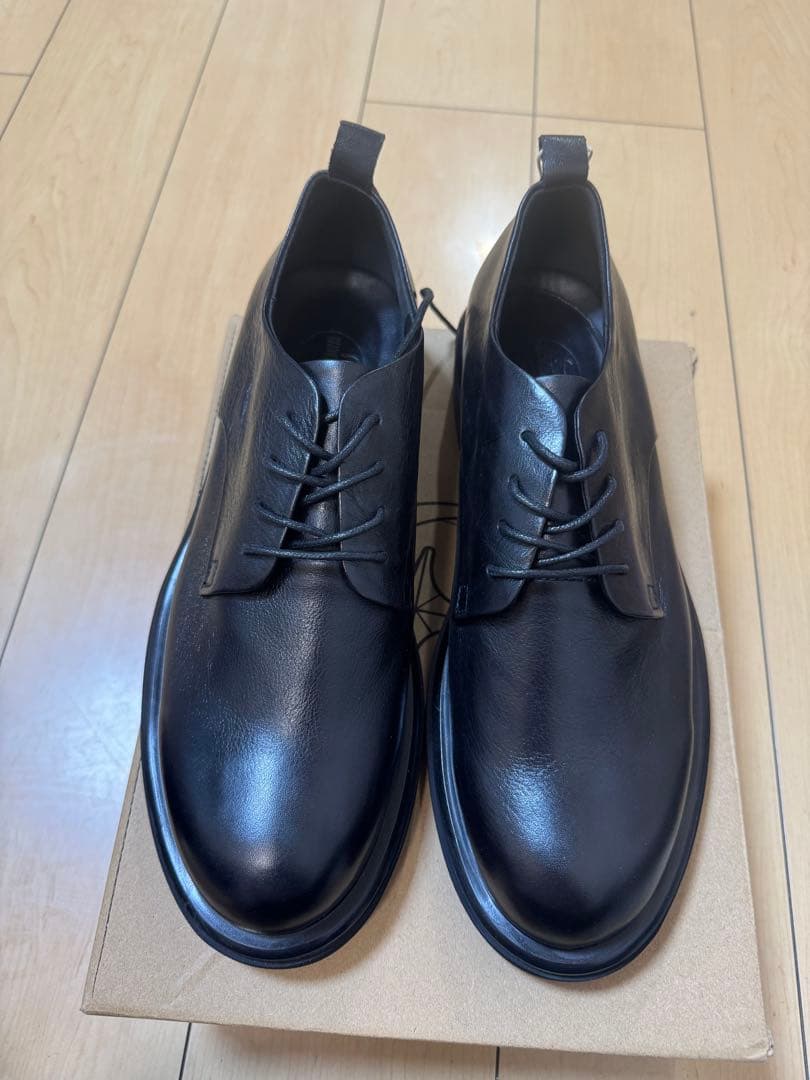 メンズ カジュアルシューズ レトロ 英国風 三接頭（ストレートチップ）