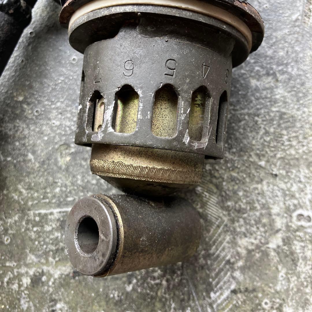 TW200 流用　ドラッグスター400純正リアサスペンション