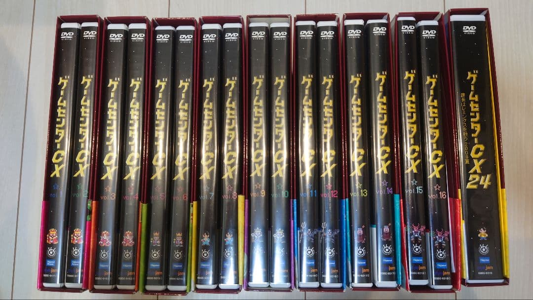ゲームセンターCX DVD-BOX1~8+レミングス　箱　帯付き　計9本